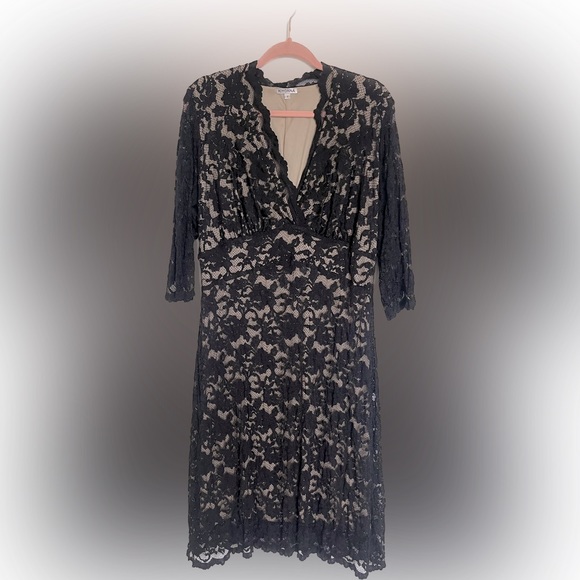 Plus Size Lace Dress - Picture 1 of 5